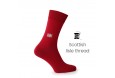 Red Scottish lisle thread socks - Scottish Thread Socks from Mario Bertulli - specialist in height increasing shoes