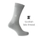 Grey Scottish lisle thread socks - Scottish Thread Socks from Mario Bertulli - specialist in height increasing shoes