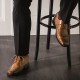 Elevator Derby Shoes Men - Brown - Leather - +2.4'' / +6 CM - Brighton - Mario Bertulli