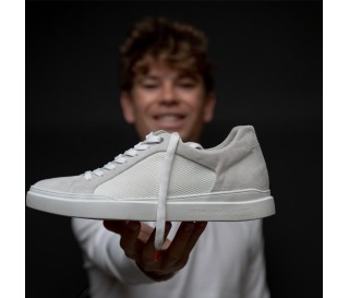 Seb Delanney DCS Height Increasing sneakers white/grey +2.4"