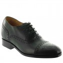 Elevator Oxfords Shoes Men - Green - Full grain calf leather - +2.4'' / +6 CM - Stefano - Mario Bertulli