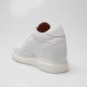 Montello Sneakers Rehaussantes Blanche +9cm