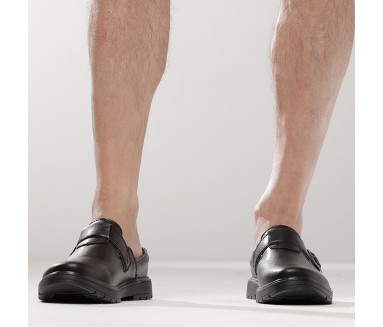 Sabot rehaussant Turi noir +6 cm