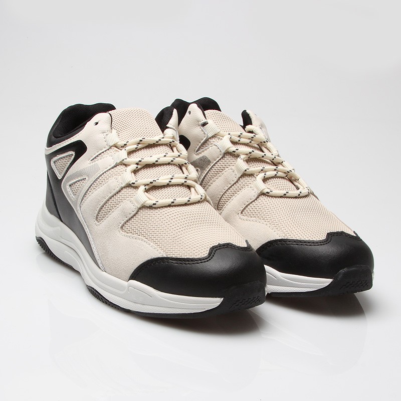 Baskets Rehaussantes Pitelli beige+7 cm