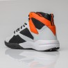 Elevator Sports Shoes | White/orange +7cm | Mario Bertulli