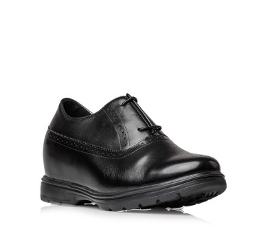 Mugello shoes black +8.5cm - mario bertulli