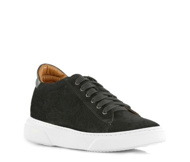 Elevator Sneakers | black +7.5 cm | Mario Bertulli