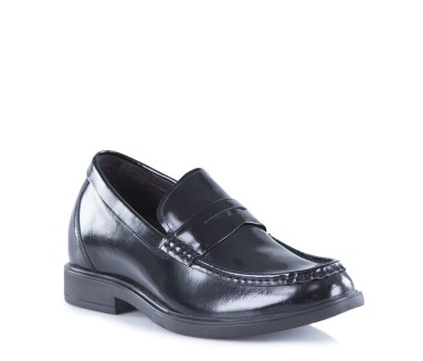Elevator Loafers | Patent black +6,5cm | Mario Bertulli