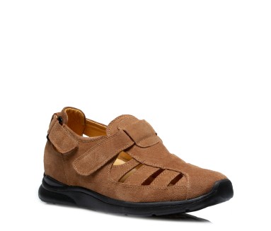 Sandals bova light brown +6.5cm - mario bertulli