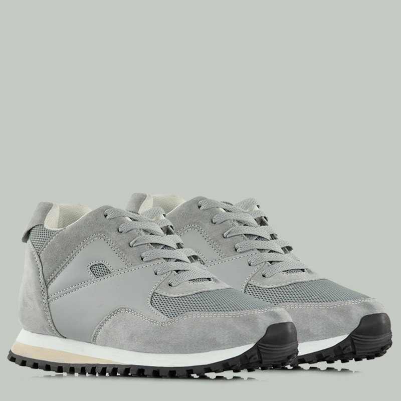 Sportshoes pelago Grey +7cm - mario bertulli