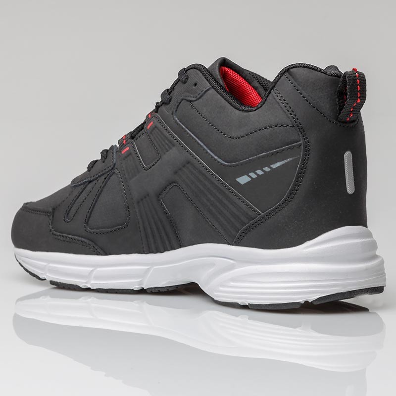 Elevator Sports Shoes | Black+7.5cm | Mario Bertulli
