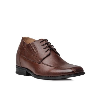 Brown shoes sepino +6cm - mario bertulli