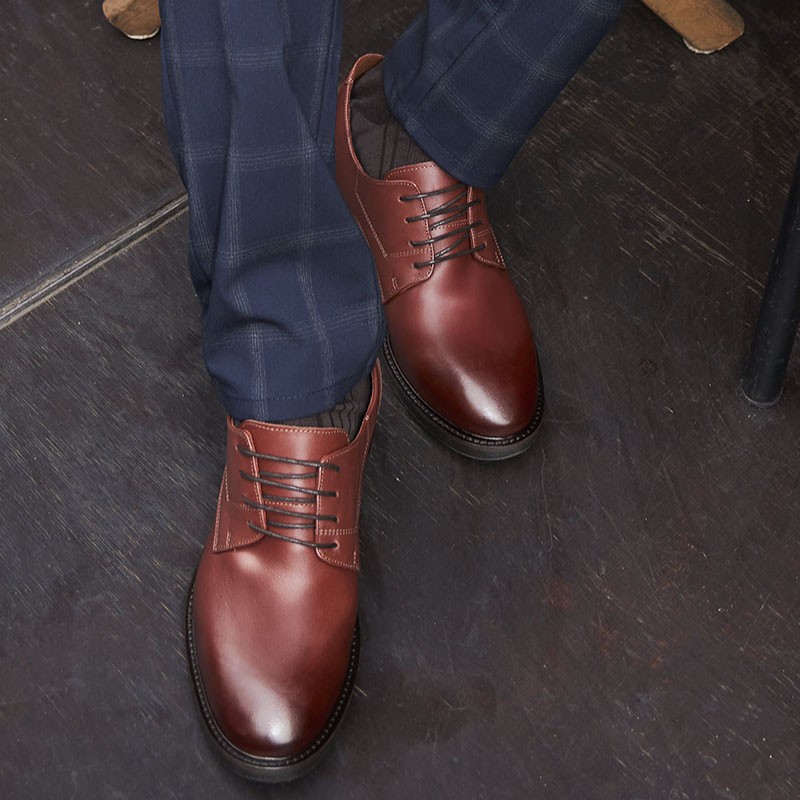 Palau Height Increasing Shoes Brown +7,5cm