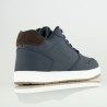 Men's wedge-heel sneakers | White +2.2'' | Mario Bertulli