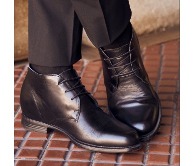 Empoli Height Increasing Boots black +6,5cm