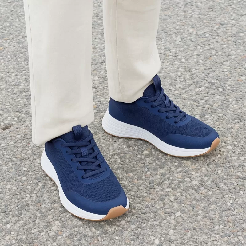 Meda Elevator Sneakers navy +6,5CM