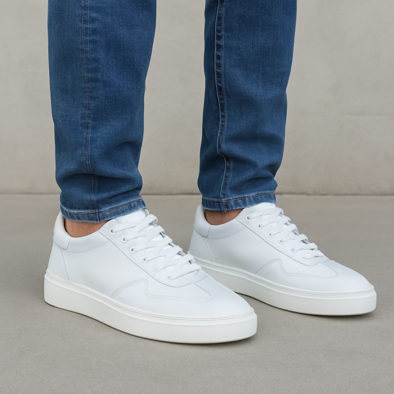 Men’s wedge sole sneakers: style, comfort and a taller silhouette