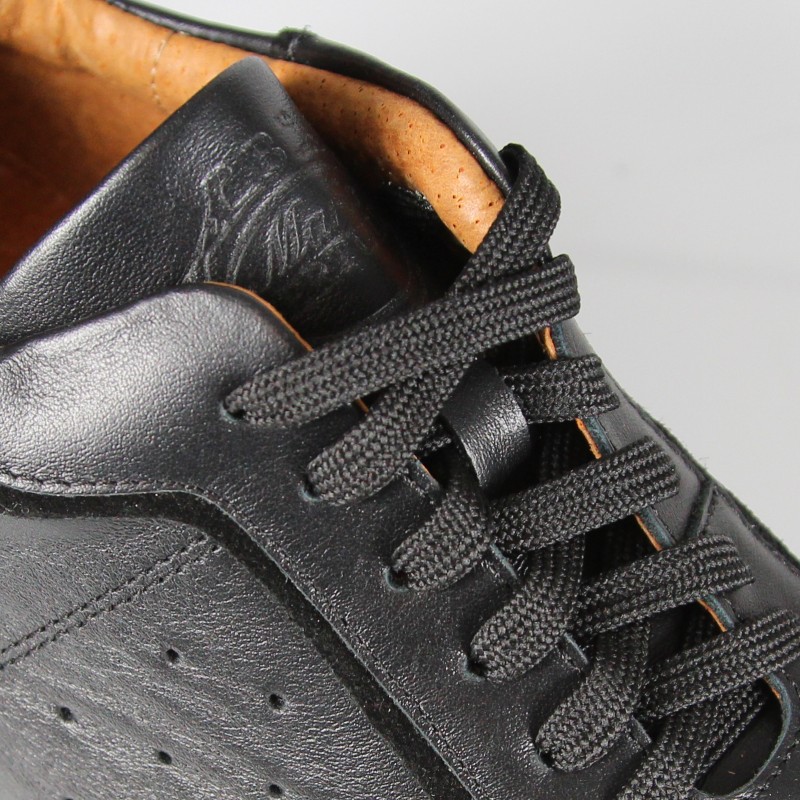 Elevator Sneakers Shoes Roma black +7 cm