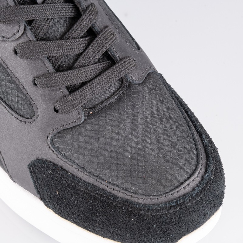 Veroli Black Height-Increasing Sneakers +7 cm (same size as the model ordered)