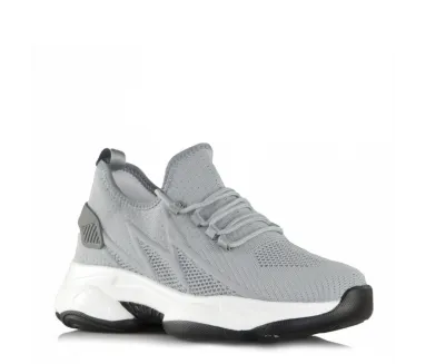Messina Height Increasing Sneakers Grey +3.0'' / 7.5 cm