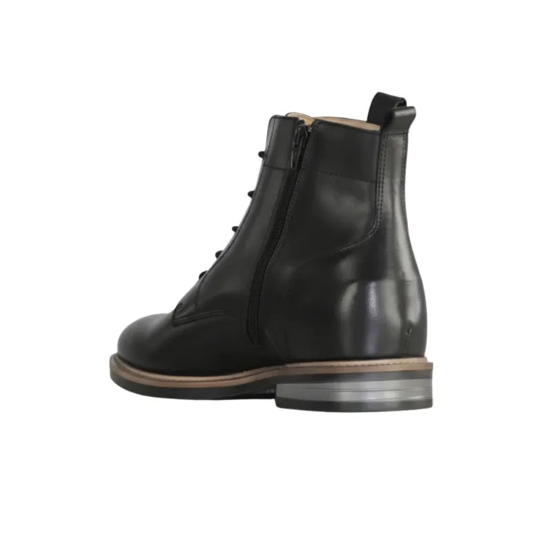 Siracusa Black Height-Increasing Boots +6 cm