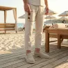 Positano Sand Height-Increasing Loafers +5cm