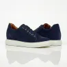 Brera Alto Men's Elevator Sneakers Navy Suede +3.5"
