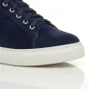 Brera Alto Men's Elevator Sneakers Navy Suede +3.5"