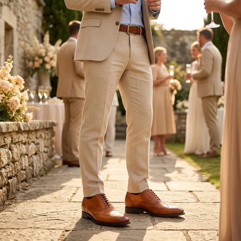 Pavie elevated Richelieu Shoes Cinnamon +6,5cm