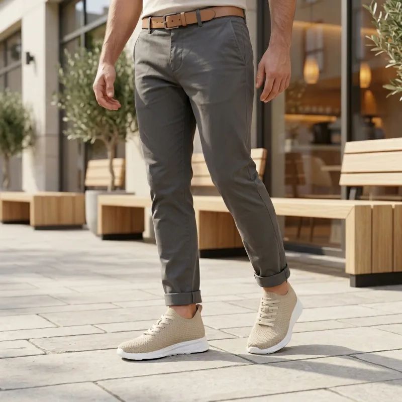 Monza Beige Slip-ins +6,5cm