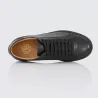 Men's wedge sneaker | black +2.4" | Mario Bertulli
