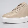 Sneaker Men's wedge heel | Genova beige +6 cm | Mario Bertulli