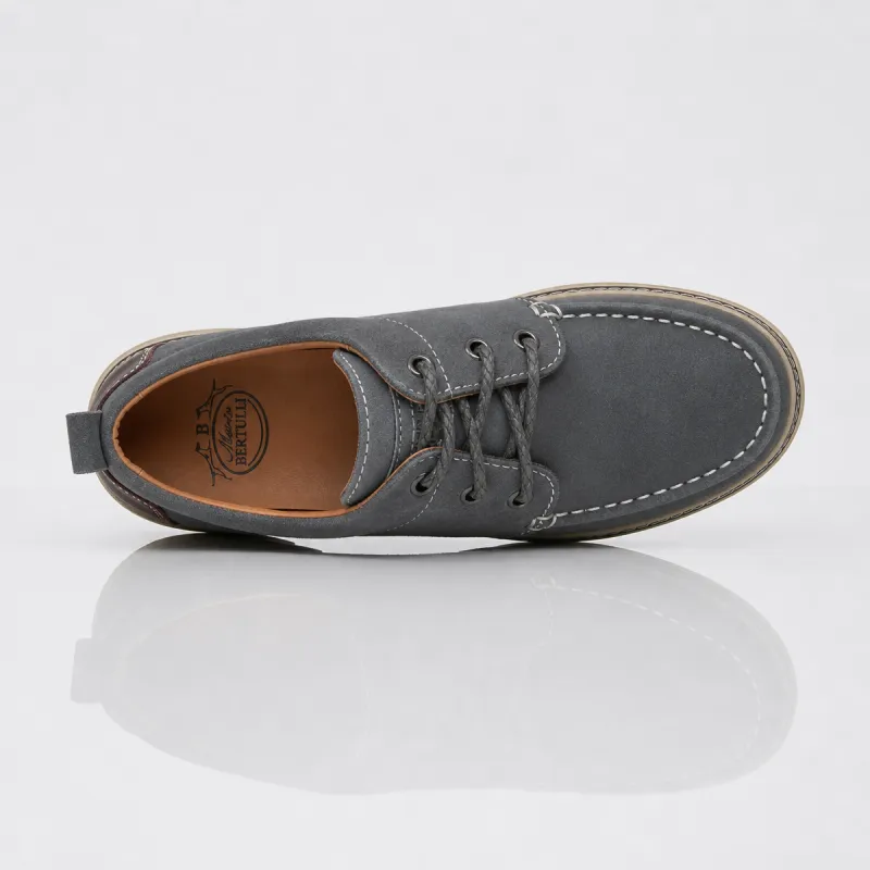 Elevator Loafers Prato grey +6cm