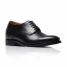 Men’s wedge Derby shoe | Black +6 CM | Mario Bertulli