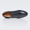 Men’s compensated Richelieu | Navy +6 CM | Mario Bertulli