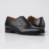 Men’s compensated Richelieu | Black +6 CM | Mario Bertulli