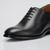 Richelieu Wedge Men | Black +2.4'' | Mario Bertulli