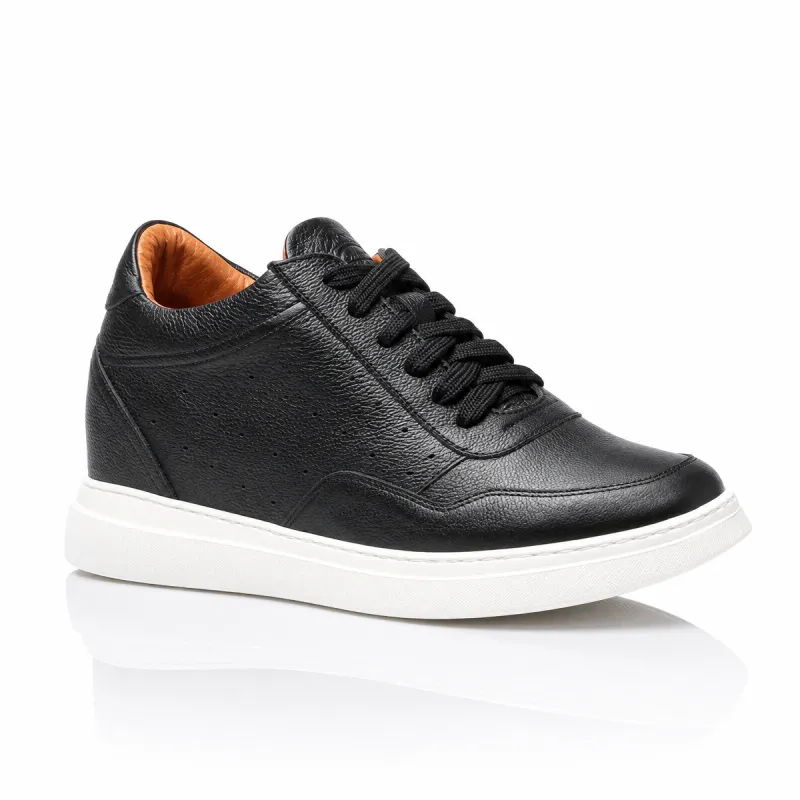 Elevator Sneakers |black +9cm | Mario Bertulli