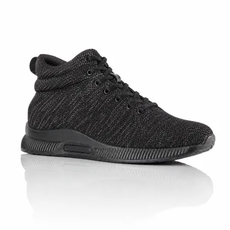 Elevator Sports Shoes | black +2.2" | Mario Bertulli