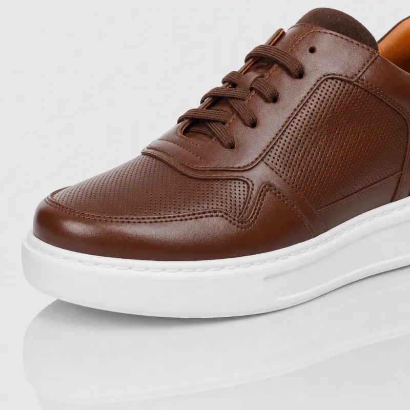 Men’s wedge-heel sneaker | Brera +7.5 cm | Mario Bertulli