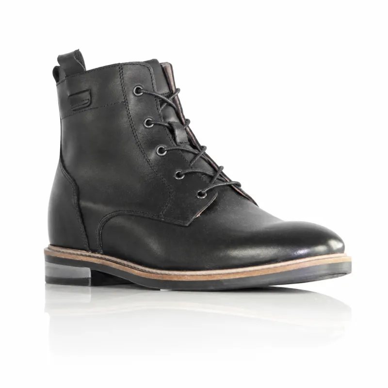 Siracusa Lift Boots Black +7 cm
