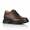 Men's wedge Derby shoe | Black +9 CM | Mario Bertulli