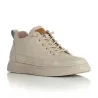 Beige Catania height-boosting sneakers +5 cm