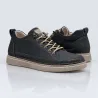 Black Catania lift sneakers +5 cm