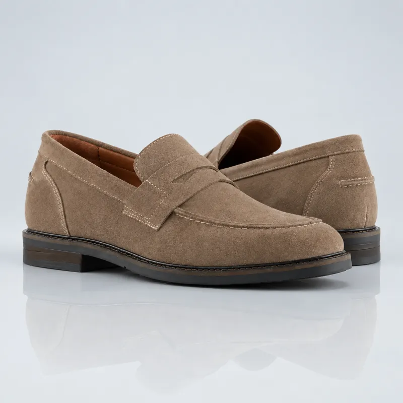 Men’s height-boosting loafer | Tobacco +7.5 cm | Mario Bertulli