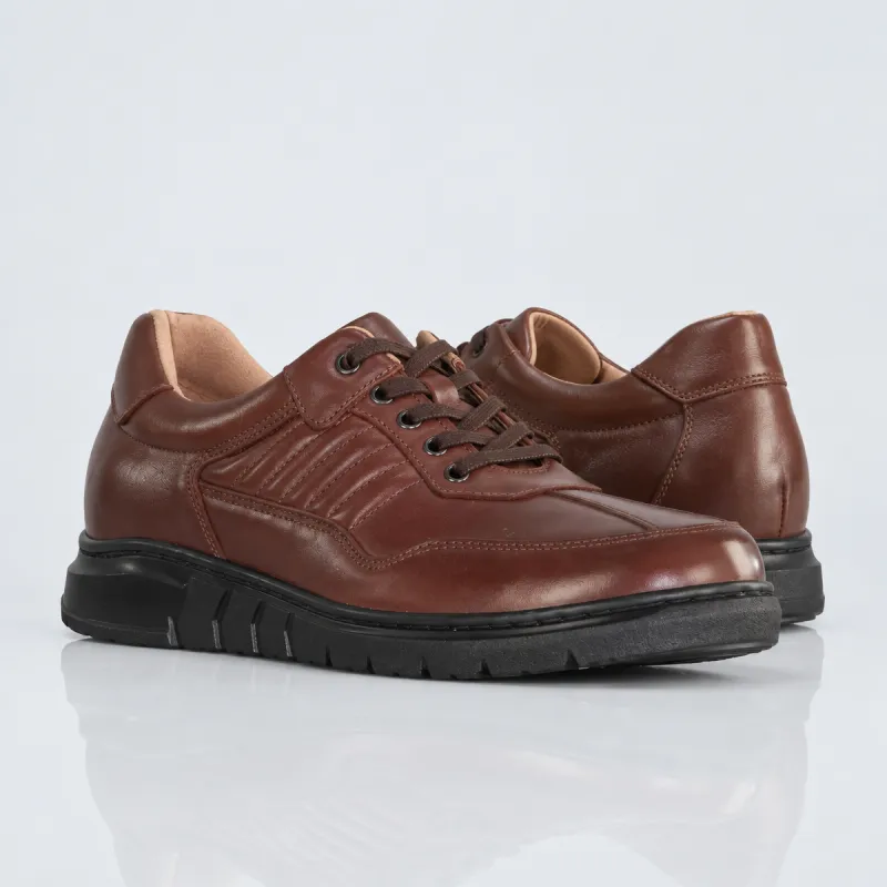 Elevated Pineto Shoes Brown +2.8''