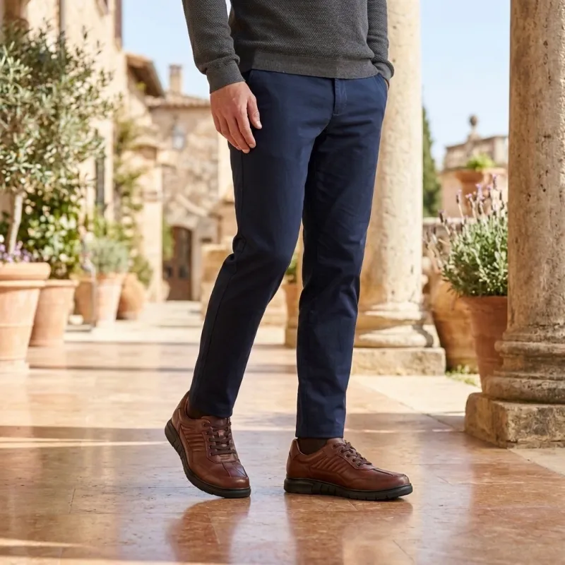 Elevated Pineto Shoes Brown +2.8''