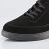Ravello black height-increasing sneakers +3.6''