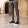 Treviso Navy Height-Boosting Sneakers +2.4"