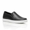 Men's wedge sneakers | Black +2.4" | Mario Bertulli
